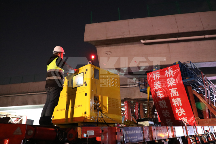 步履式智能頂推液壓系統(tǒng)用于橋梁建設(shè)精確定位